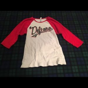 Deftones baseball shirt